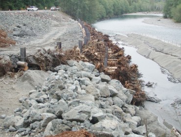 Hoh River Erosion Site #2 Bank Stabilization